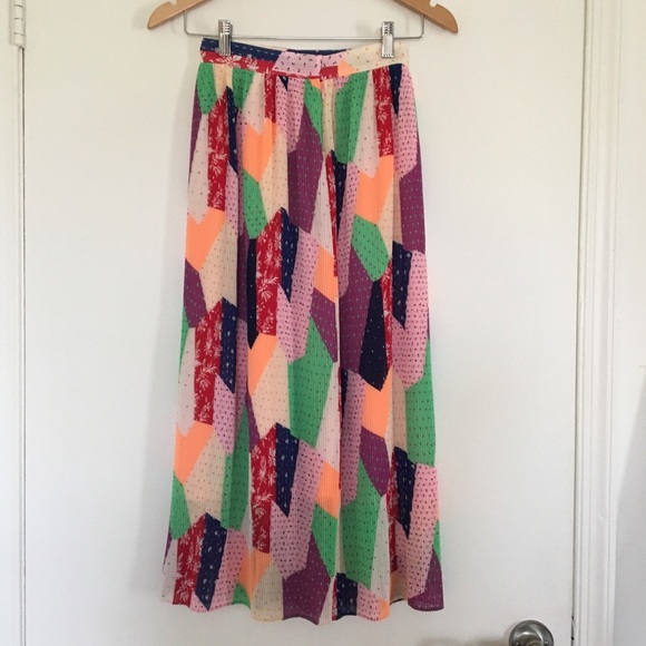 SOLD. NWT & Other Stories Plissé Midi Skirt - Picture 2 of 4